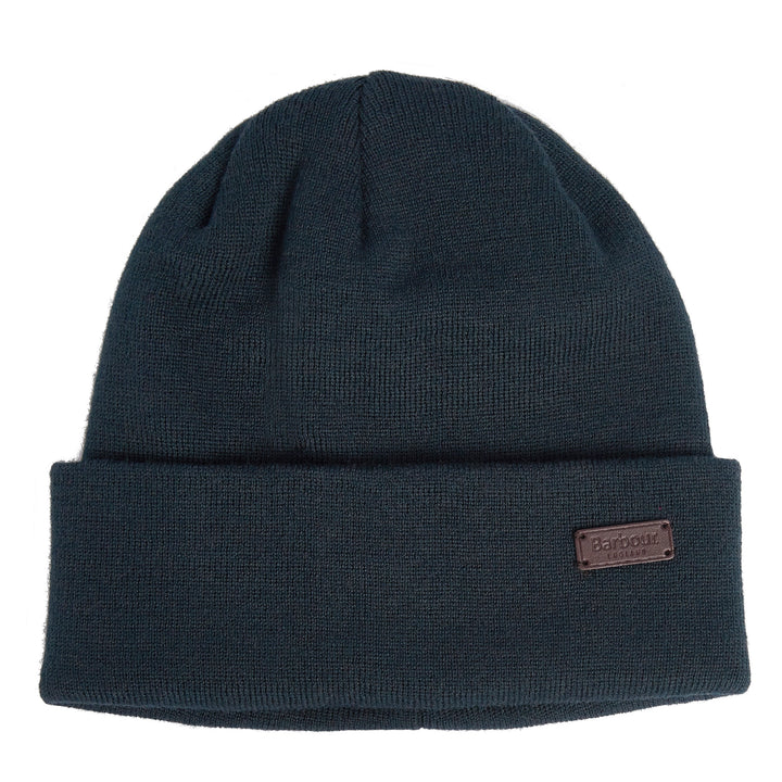Barbour Healey Beanie Hat in Navy Blue