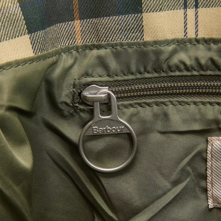 Barbour Healy Quilted Tote Bag Bleached Olive