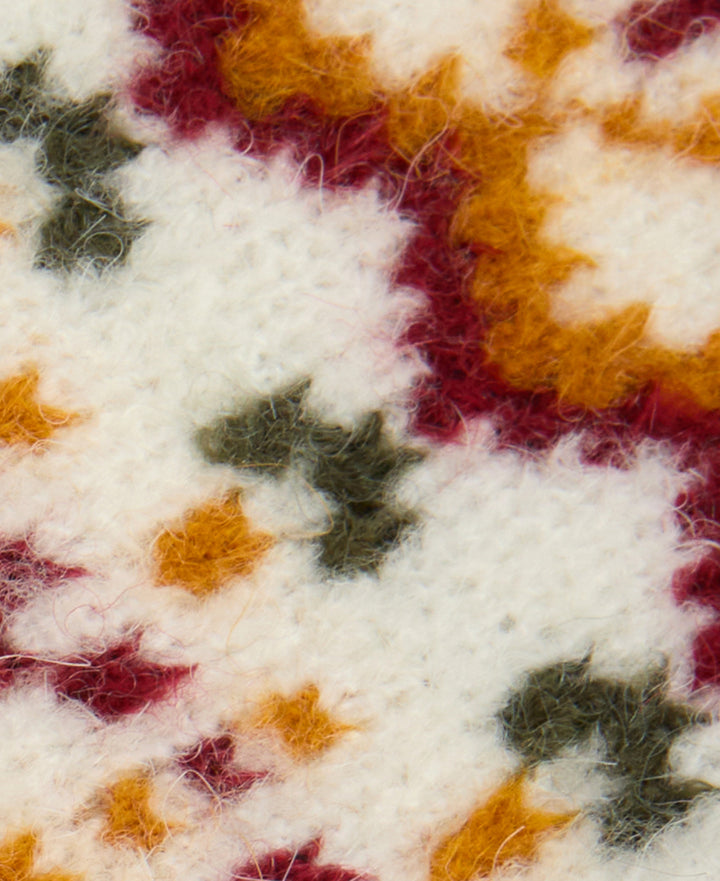 Barbour Kingsford Fairisle Bobble Hat in Cloud