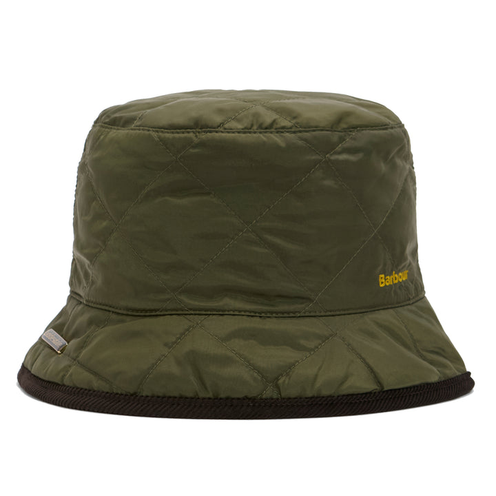 Barbour Liddesdale Reversible Bucket Hat – Olive