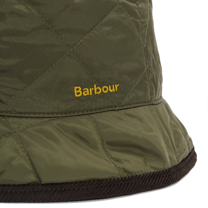 Barbour Liddesdale Reversible Bucket Hat – Olive