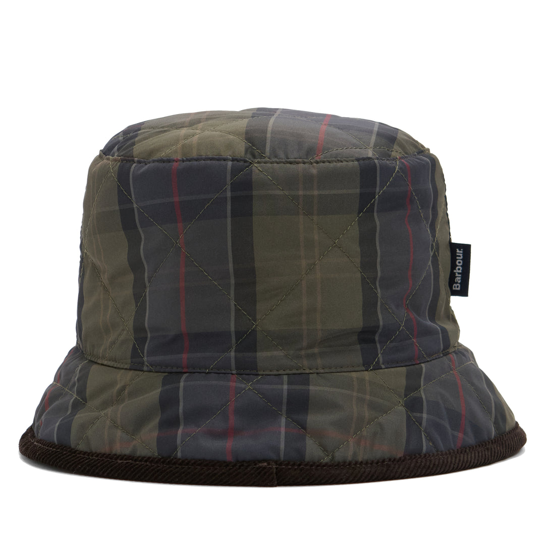 Barbour Liddesdale Reversible Bucket Hat – Olive