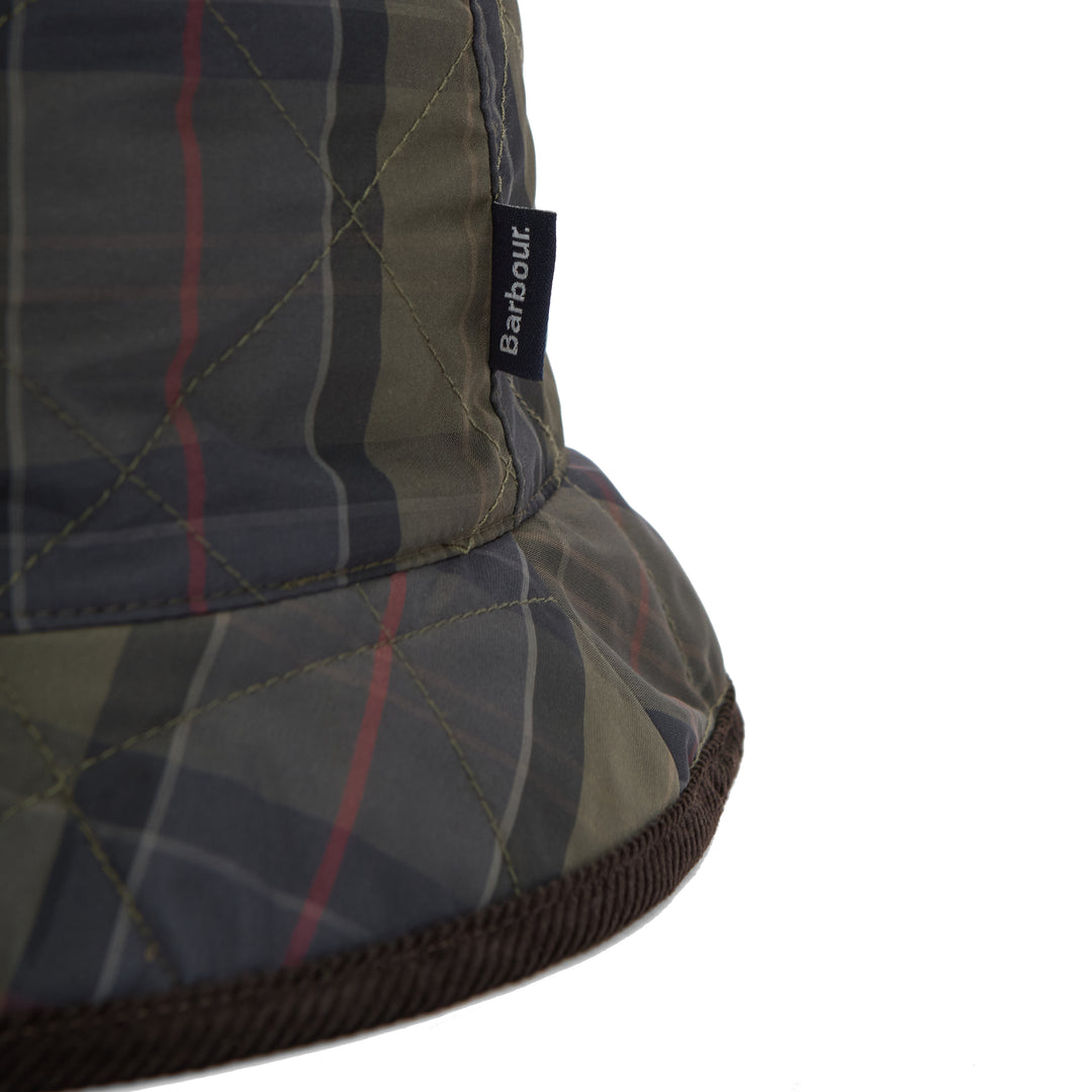Barbour Liddesdale Reversible Bucket Hat – Olive