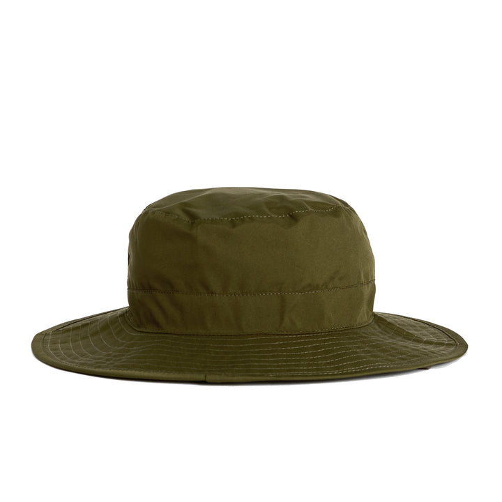 Barbour Longhall Bucket Hat – Dark Olive