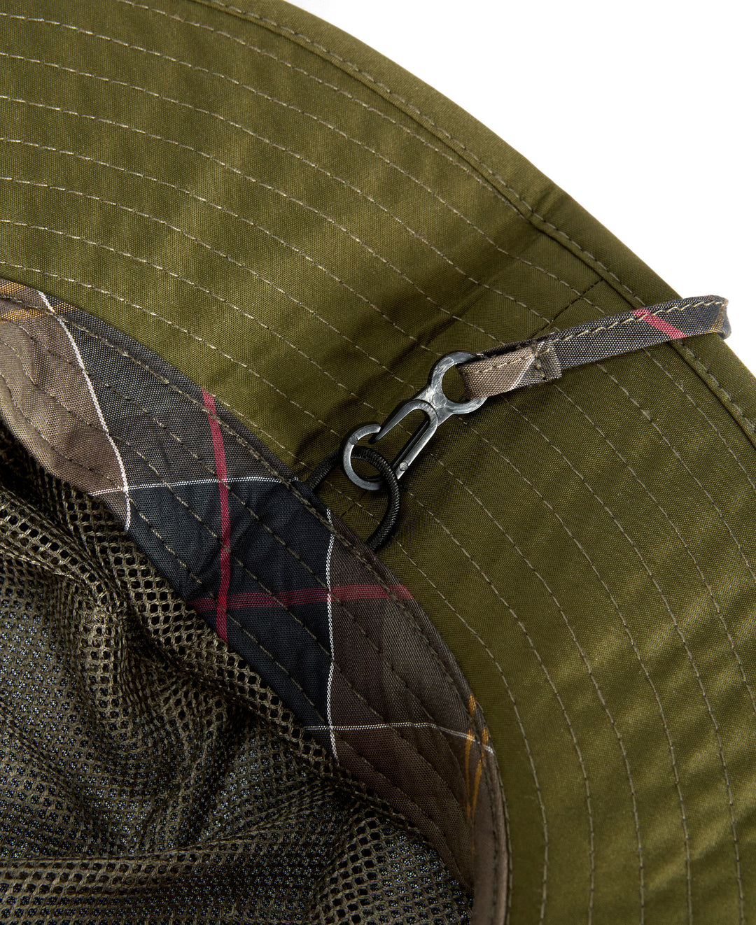Barbour Longhall Bucket Hat – Dark Olive