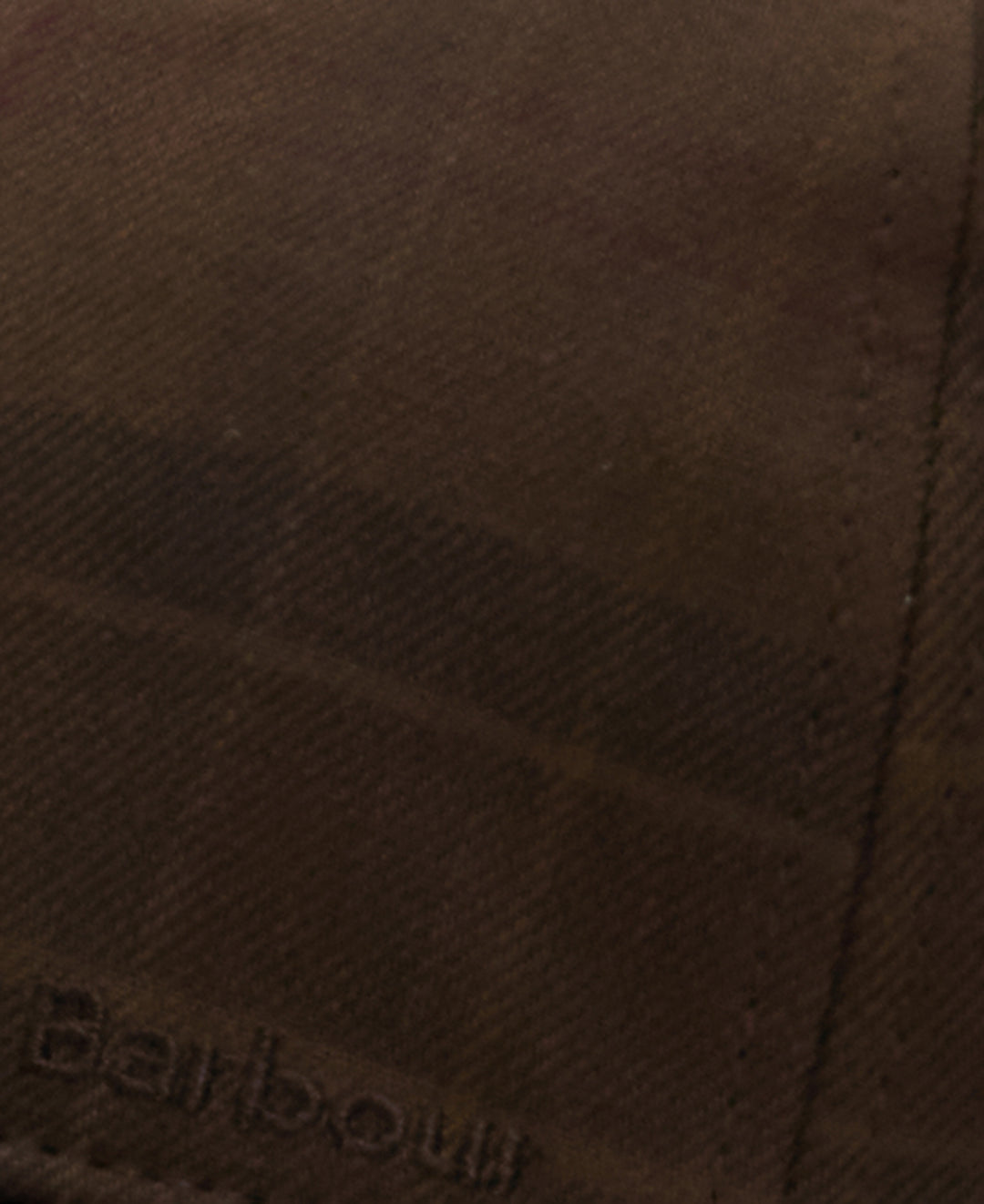 Barbour Macklow Brown Tartan & Cord Baseball Cap