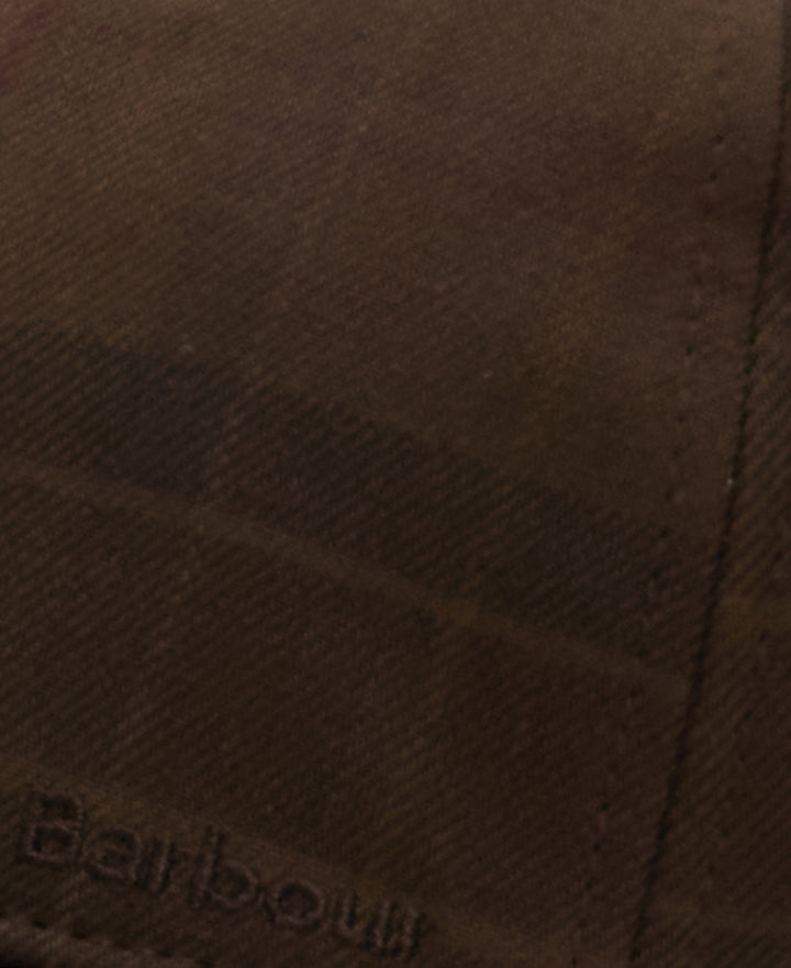 Barbour Macklow Brown Tartan & Cord Baseball Cap