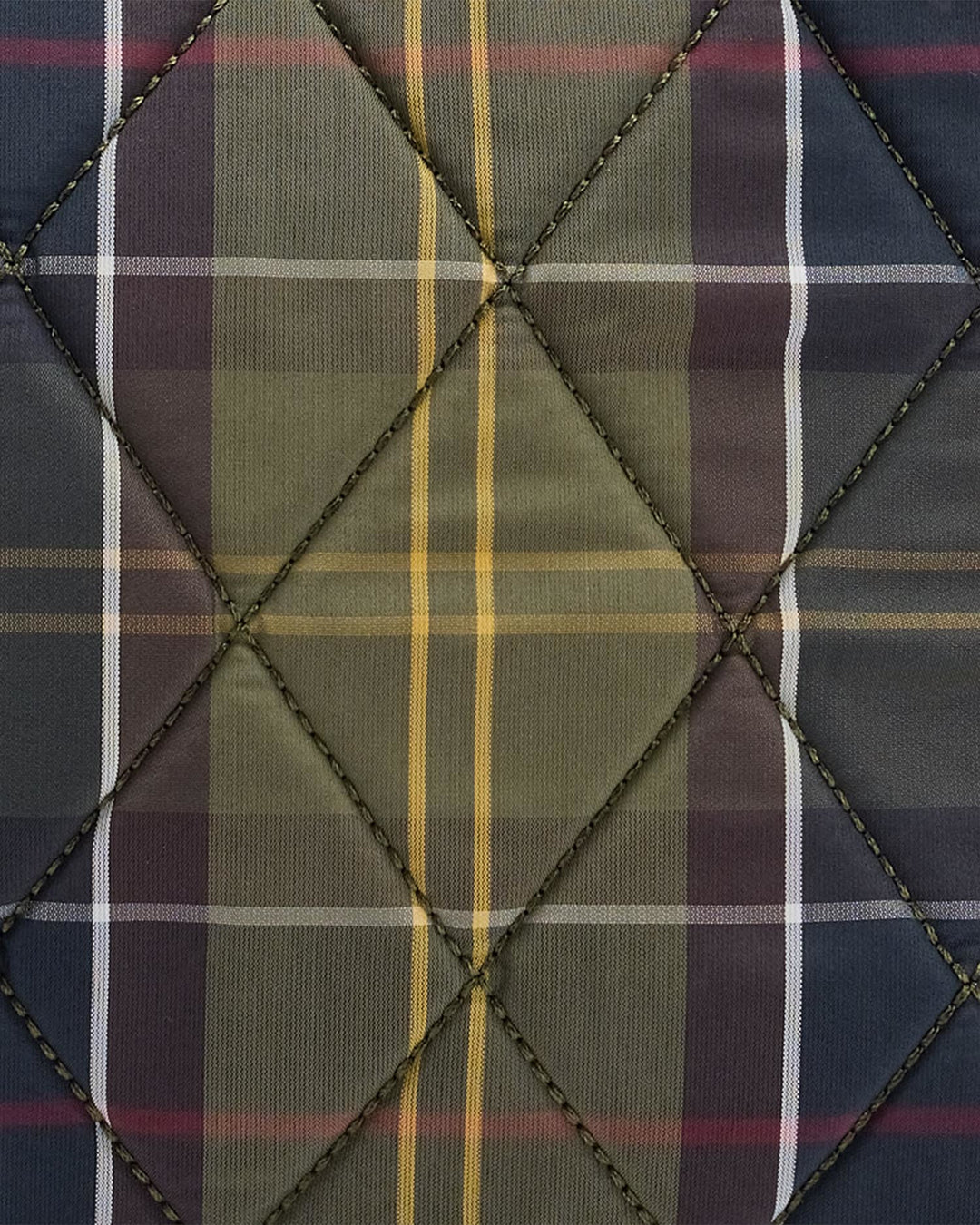 Barbour Mini Quilted Tote Bag in Classic Tartan
