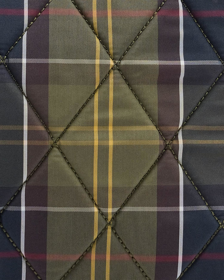 Barbour Mini Quilted Tote Bag in Classic Tartan