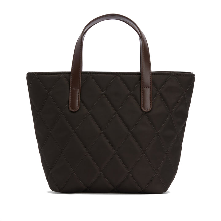 Barbour Mini Quilted Tote Bag in Olive