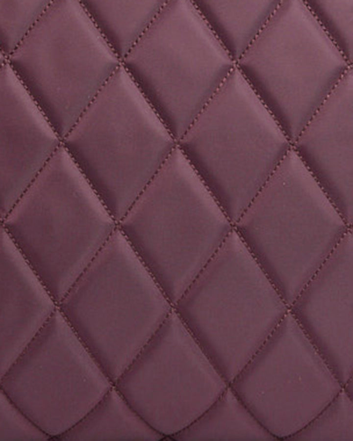 Barbour Quilted Tote Bag in Fig