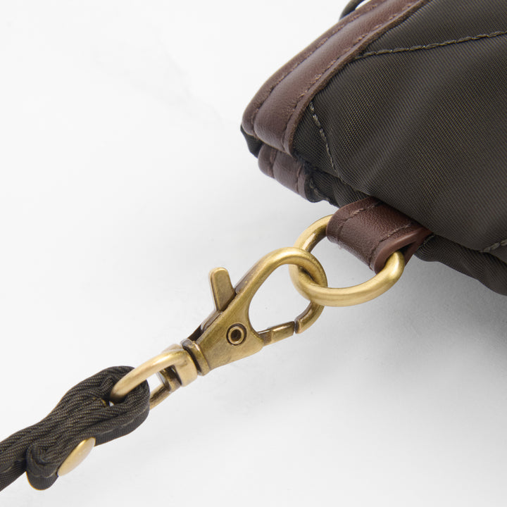 Barbour Quilted Tote Bag in Olive