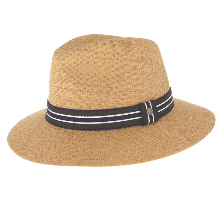 Barbour Rothbury Summer Fedora Hat – Natural