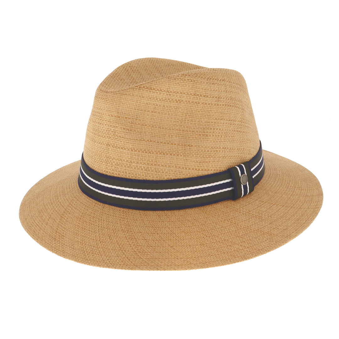 Barbour Rothbury Summer Fedora Hat – Natural