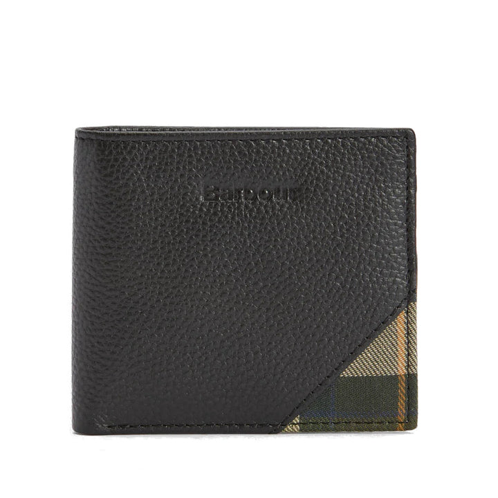 Barbour Tarbert Black Leather Wallet