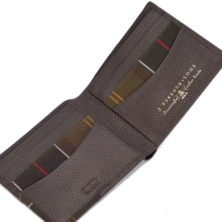 Barbour Tarbert Brown Leather Wallet