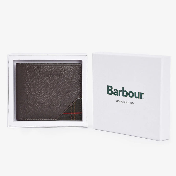 Barbour Tarbert Brown Leather Wallet