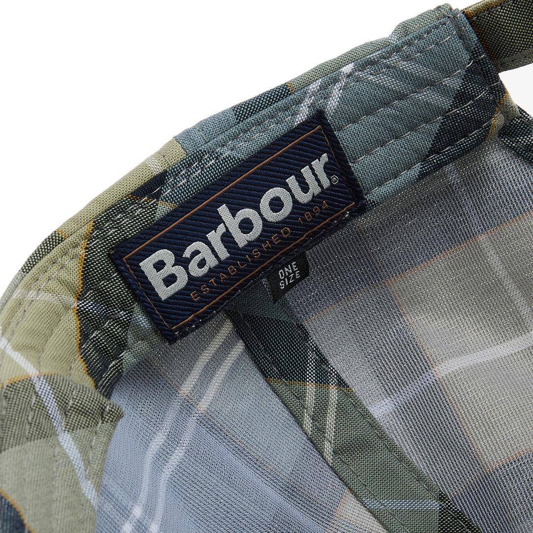 Barbour Tartan Sports Baseball Cap