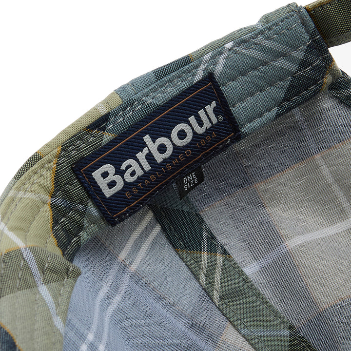 Barbour Tartan Sports Baseball Cap