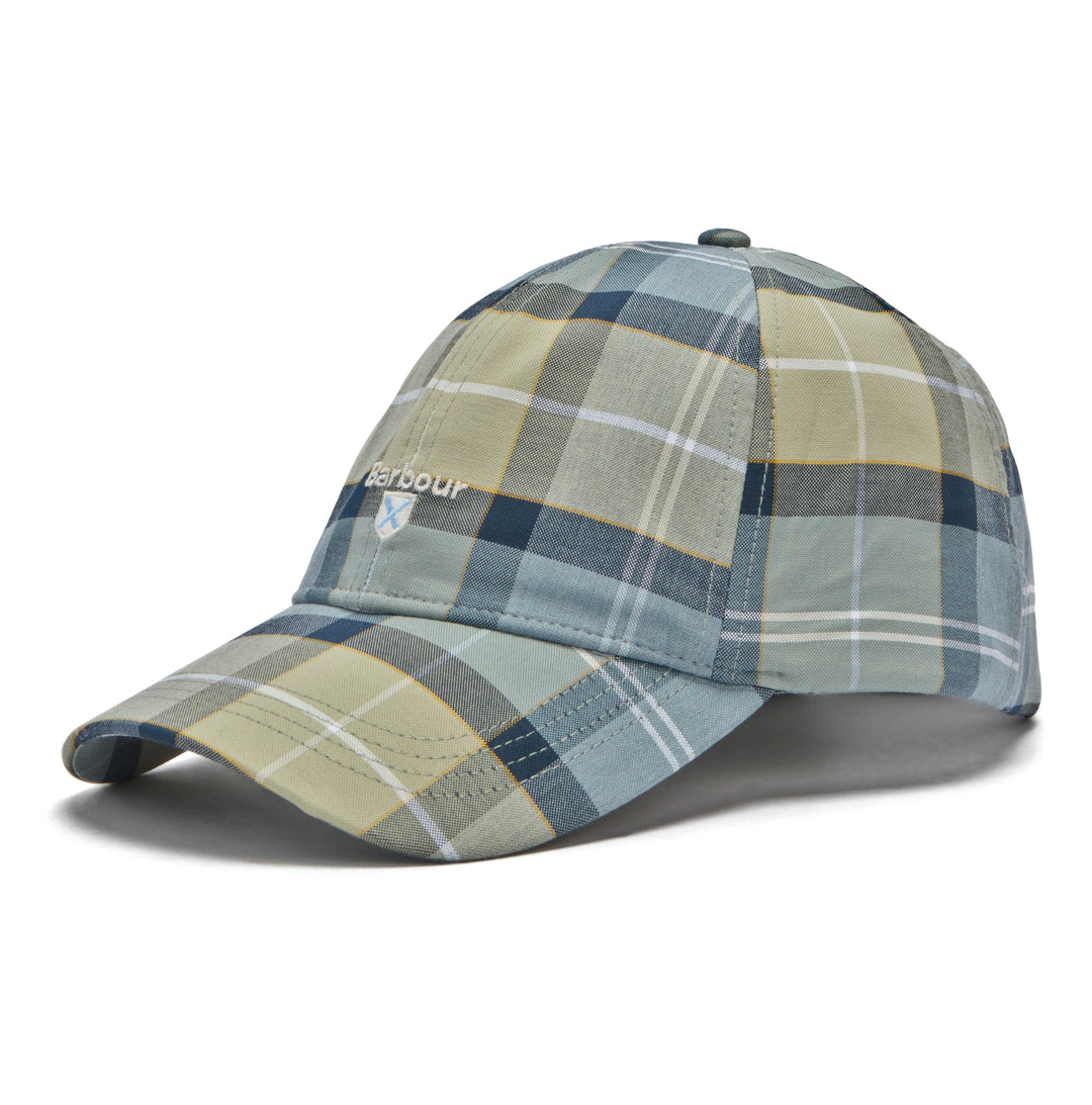 Barbour Tartan Sports Baseball Cap