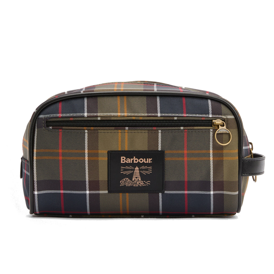Barbour Tartan Washbag