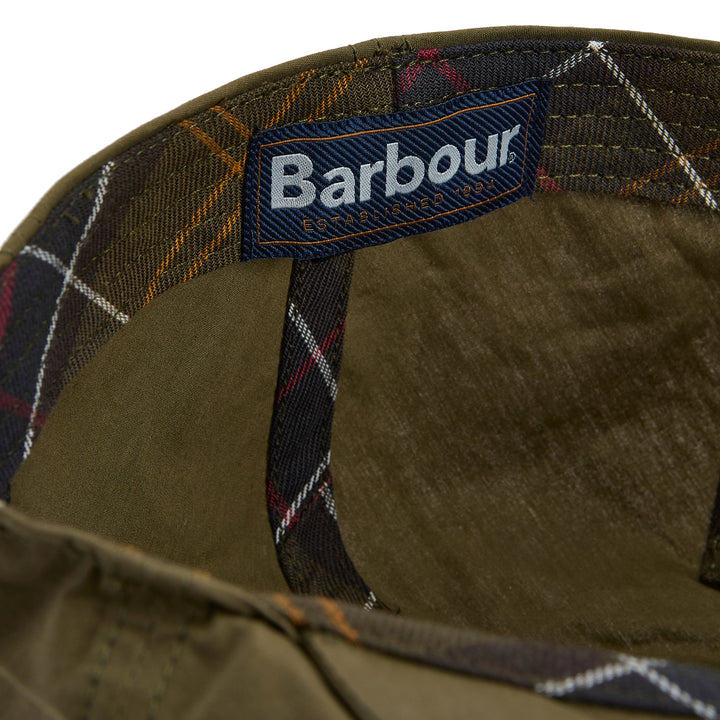 Barbour Transport Flat Cap in Olive