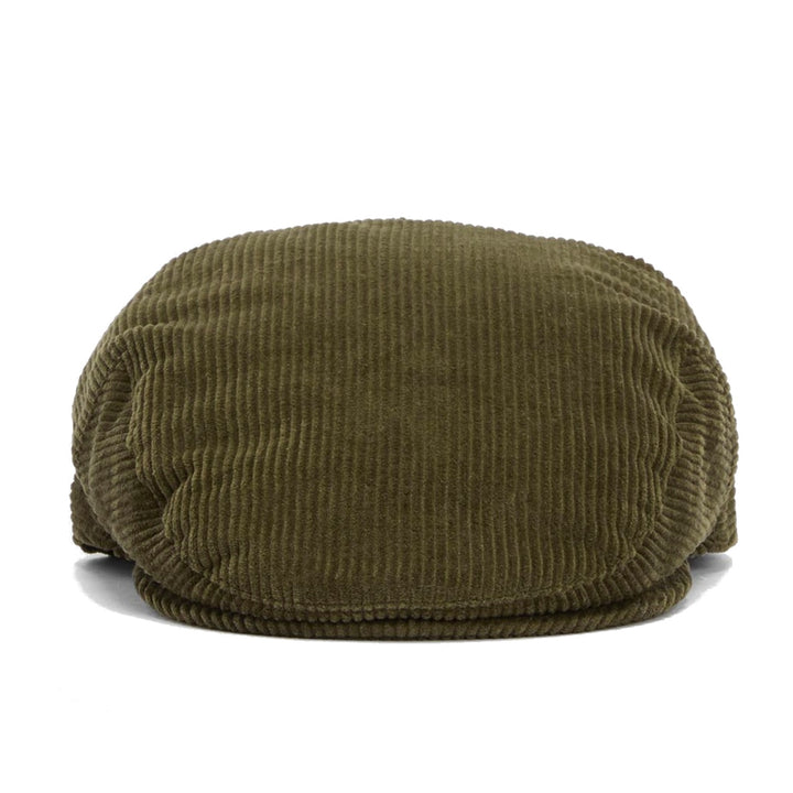 Barbour Westdale Cord Flat Cap in Olive