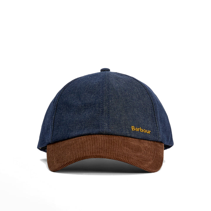 Barbour Women's Mya Baseball Cap in Denim