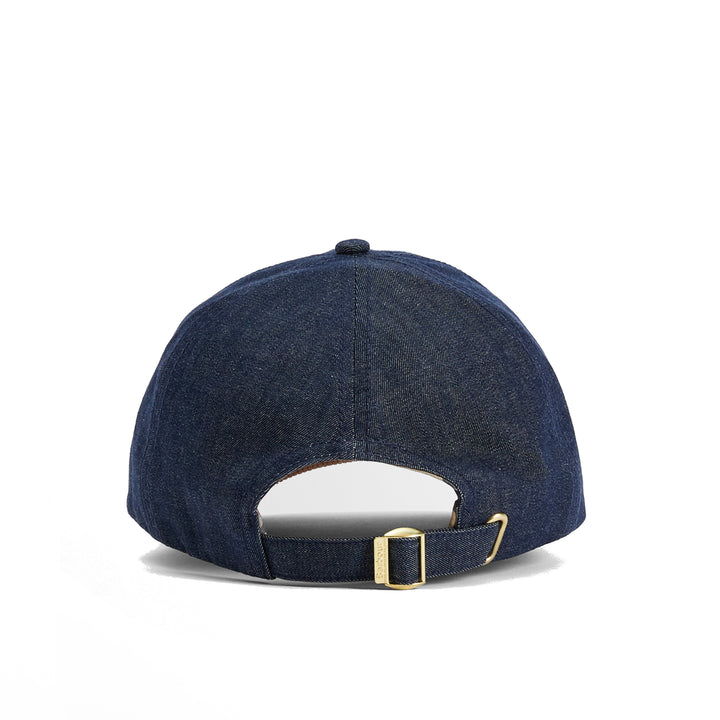 Barbour Women's Mya Baseball Cap in Denim