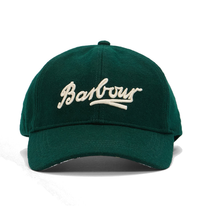 Barbour Bowery Baseball Cap Forest Green