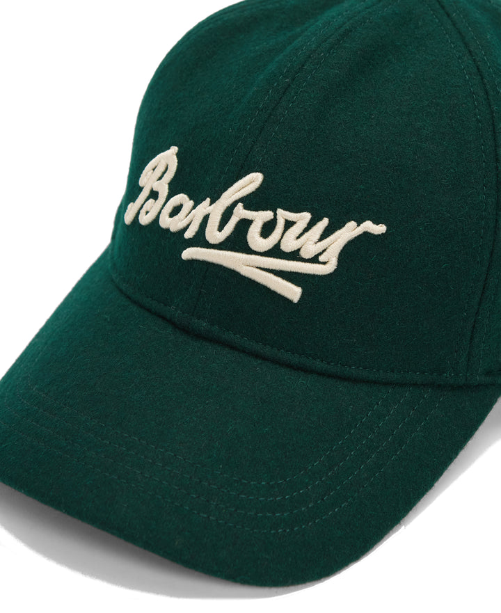 Barbour Bowery Baseball Cap Forest Green