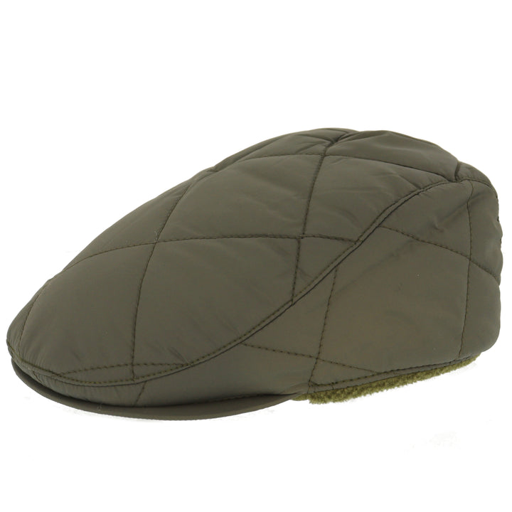 Barbour Burford Earflap Cap in Olive