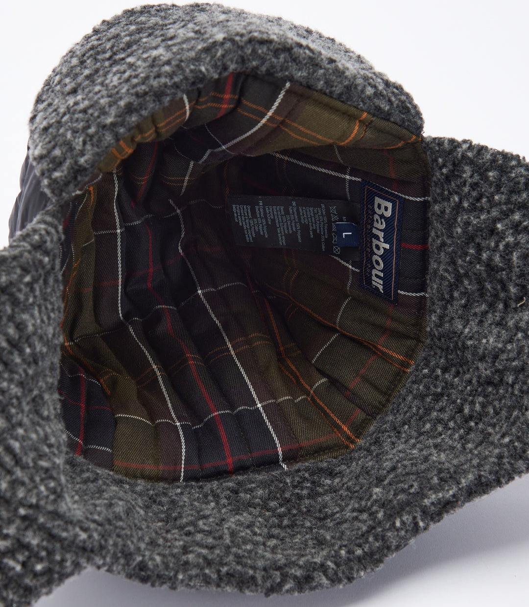 Barbour Sandbay Quilted Trapper Hat Black