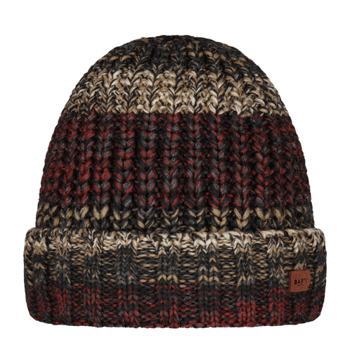 Barts Akotan Chunky Knit Beanie - Burgundy