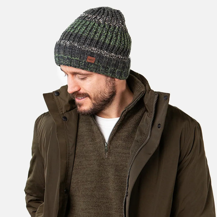Barts Akotan Chunky Knit Beanie - Green