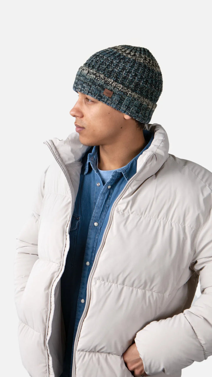 Barts Akotan Chunky Knit Beanie - Navy