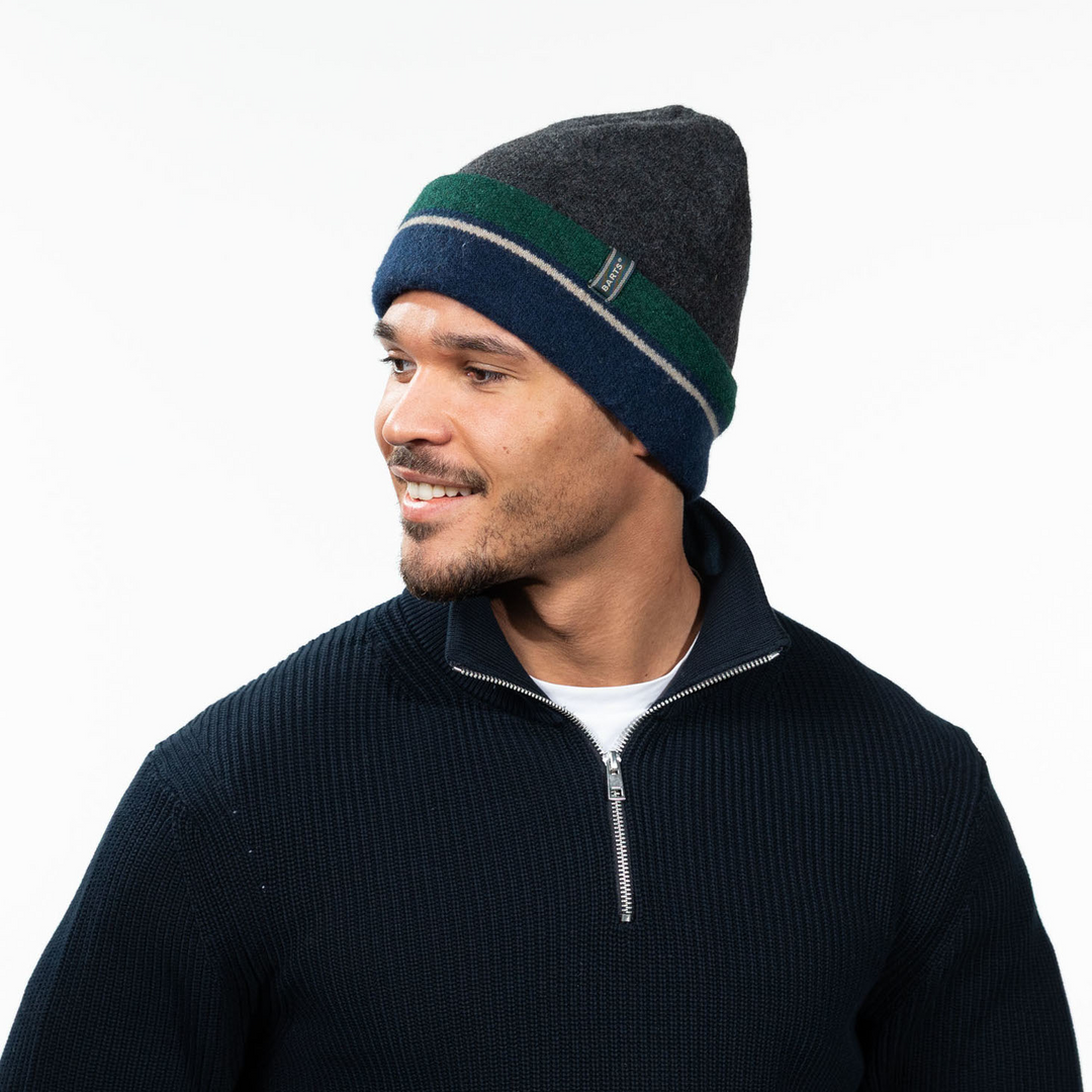 Barts Findley Beanie Hat - Grey