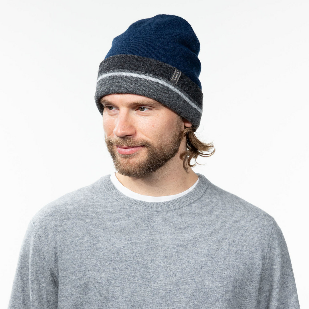 Barts Findley Beanie Hat - Navy