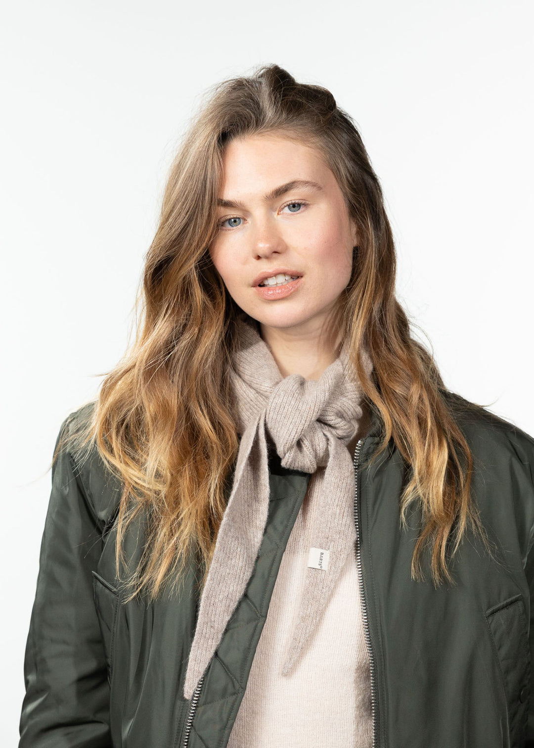 Barts Hannalore Loop Scarf in Light Brown