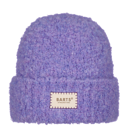 Barts Harray Turn Up Beanie Hat - Purple