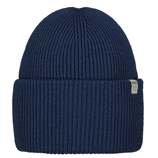 Barts Haveno Ribbed Beanie Hat - Denim