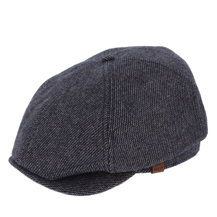 Barts Jamacia Twill Bakerboy Cap in Navy