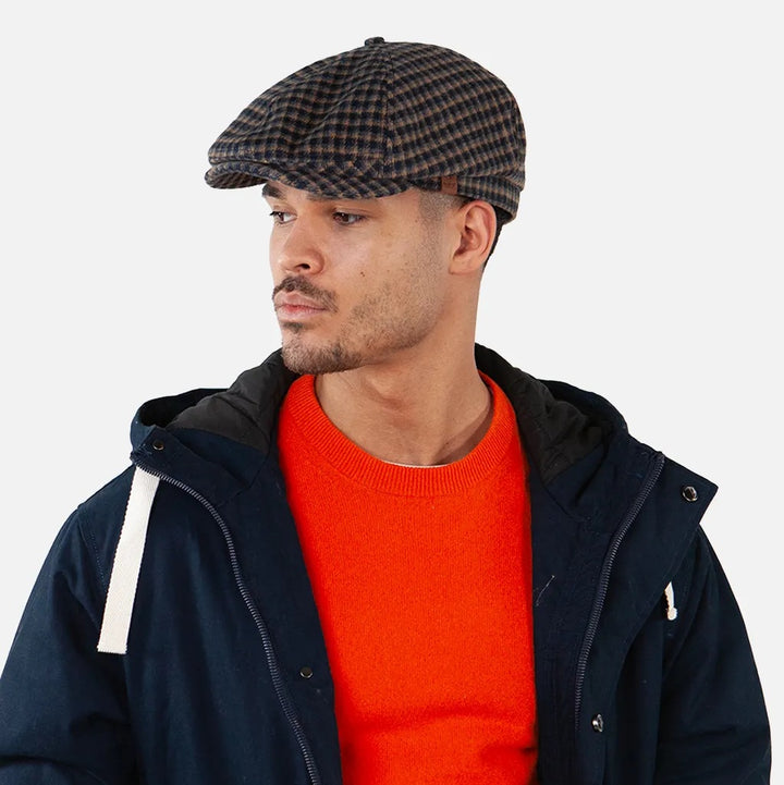 Barts Jamacia Bakerboy Cap in Blue