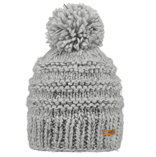 Barts Jasmin Pom Bobble Hat - Grey