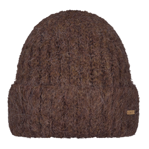Barts Lillyana Alpaca Wool Beanie Hat - Dark Brown