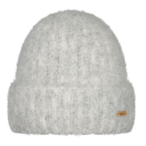 Barts Lillyana Alpaca Wool Beanie Hat - Heather Grey