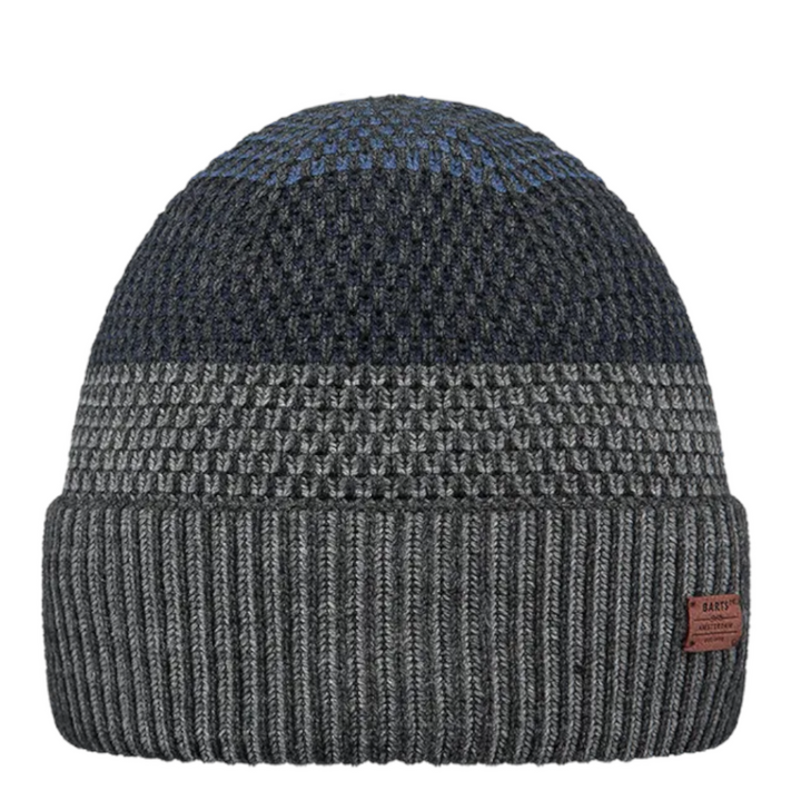 Barts Miguen Turn Up Beanie - Dark Heather