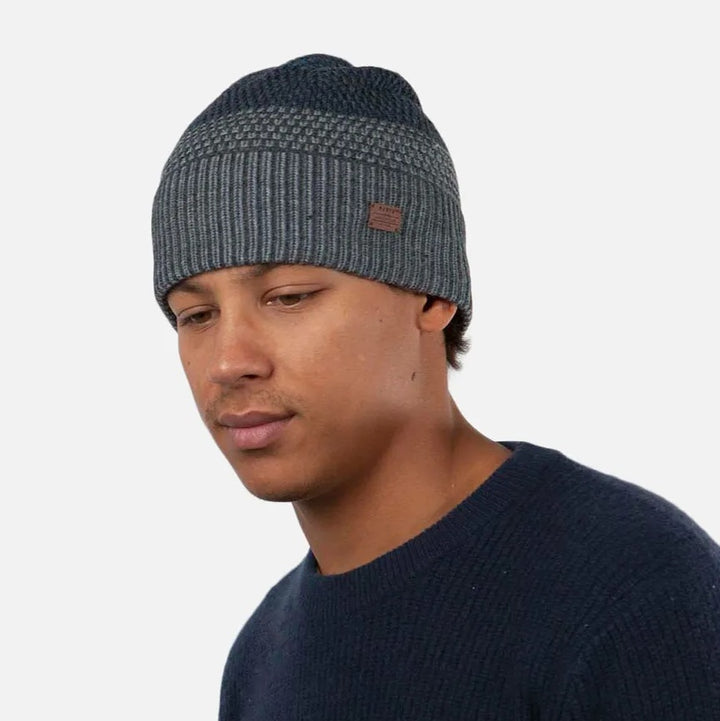 Barts Miguen Turn Up Beanie - Dark Heather