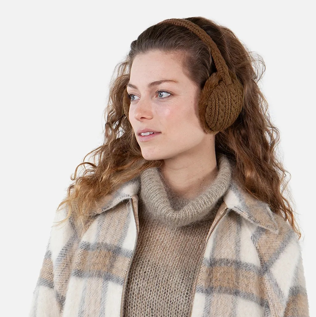 Barts Monique Cable Knit Earmuffs