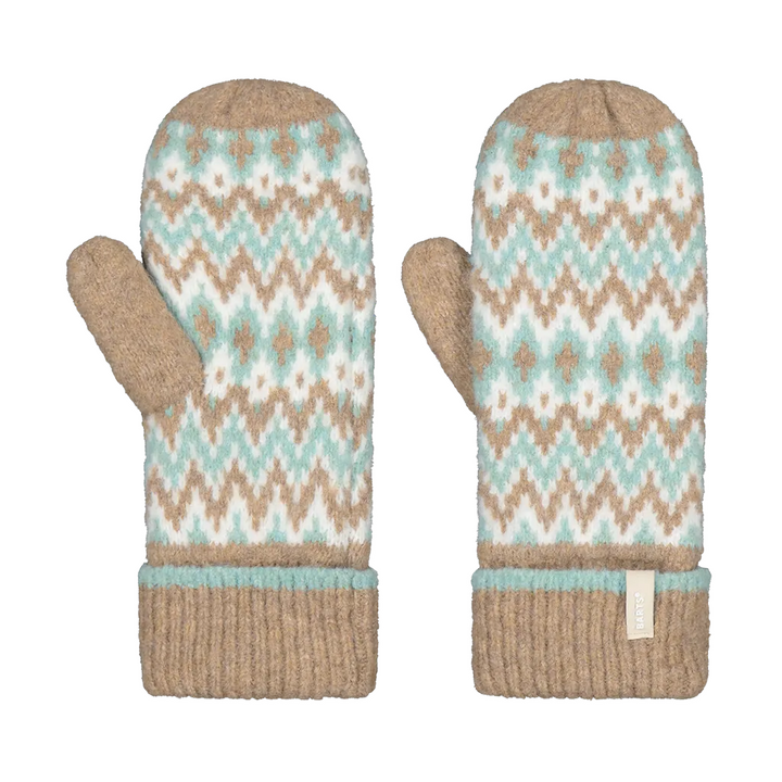 Barts Nakarah Soft Mittens - Light Brown